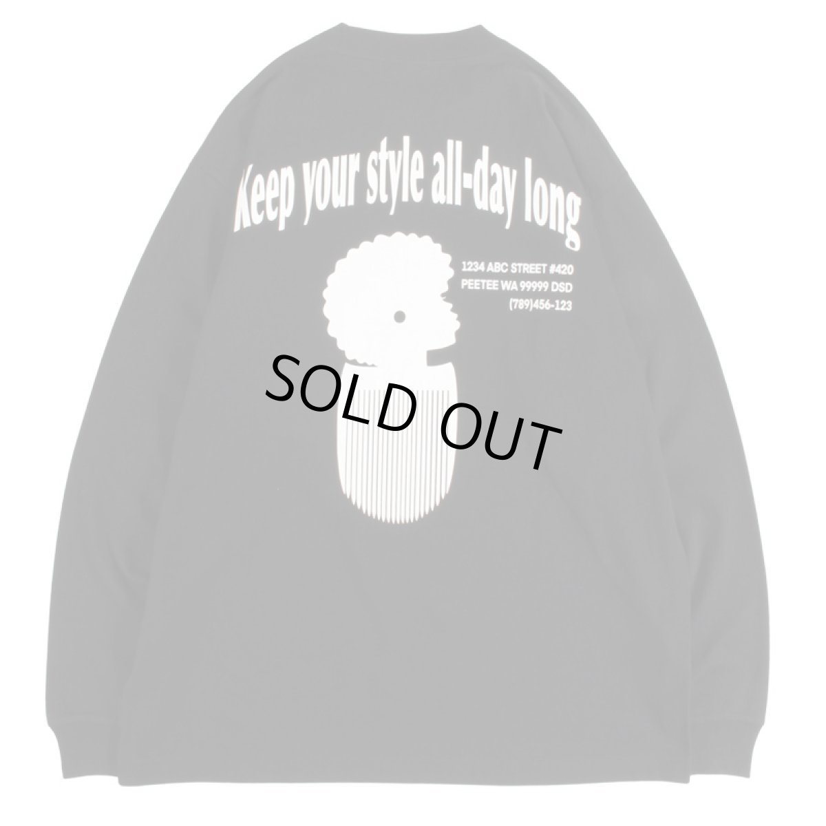画像3: PeeTee. (ピーティー) “KEEP YOUR STYLE L/S TEE” (3)