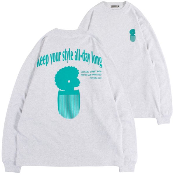 画像1: PeeTee. (ピーティー) “KEEP YOUR STYLE L/S TEE” (1)