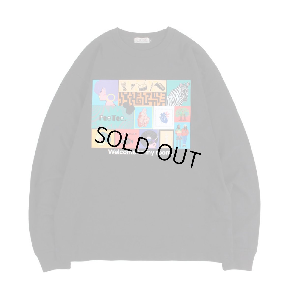 画像1: PeeTee. (ピーティー) “WELCOME TO MY ROOM L/S TEE” (1)