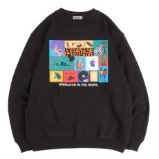 画像1: PeeTee. (ピーティー) “WELCOME TO MY ROOM CREW SWEAT” (1)