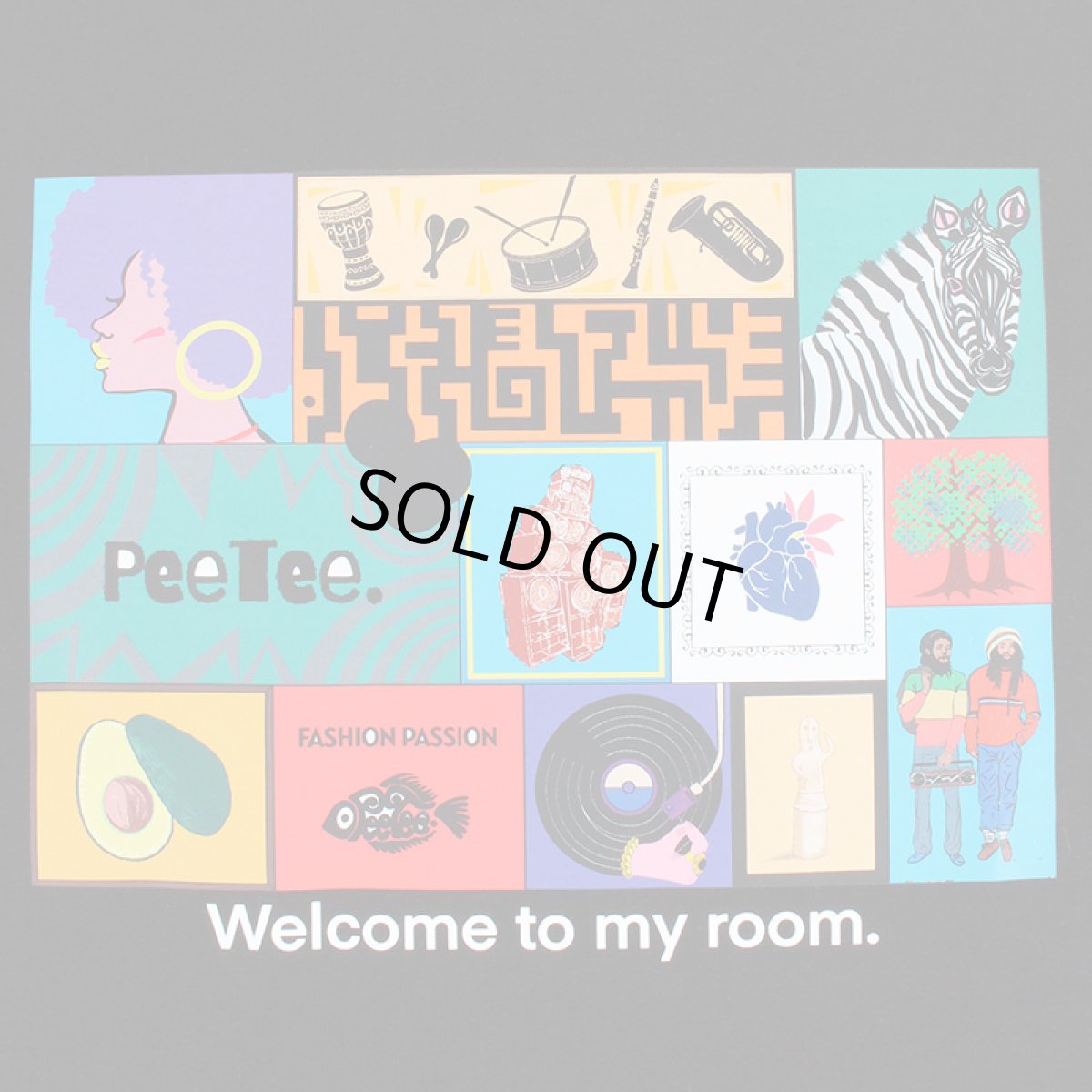 画像4: PeeTee. (ピーティー) “WELCOME TO MY ROOM L/S TEE” (4)