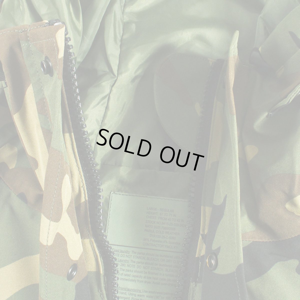 画像20: KINGSIZE（キングサイズ）“DRAW LOGO CAMO JACKET” (20)