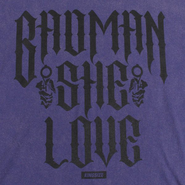 画像4: KINGSIZE（キングサイズ）“BADMAN SHE LOVE TEE” (4)