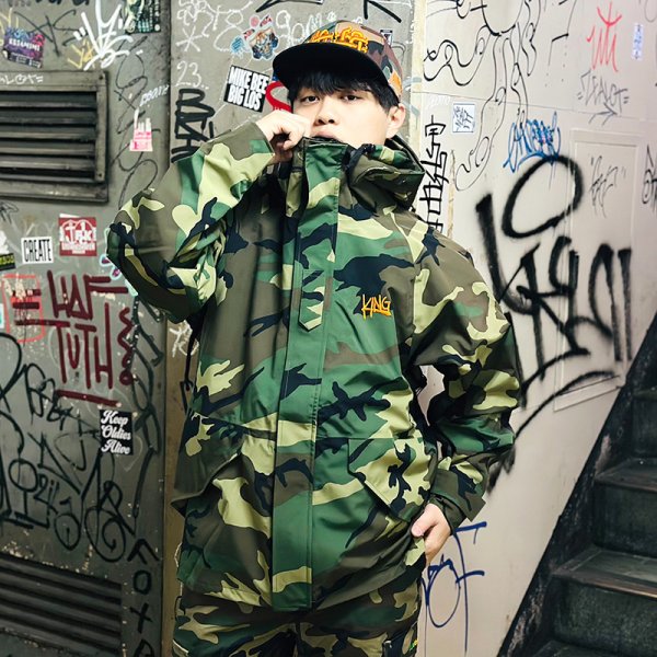 画像24: KINGSIZE（キングサイズ）“DRAW LOGO CAMO JACKET” (24)
