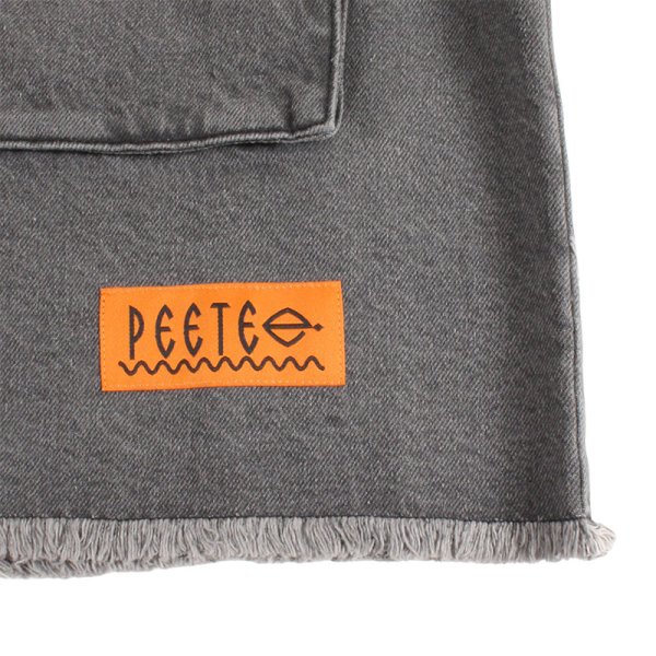 画像8: PeeTee. (ピーティー) “LOVE AND PEACE CUTOFF DENIM JACKET” (8)