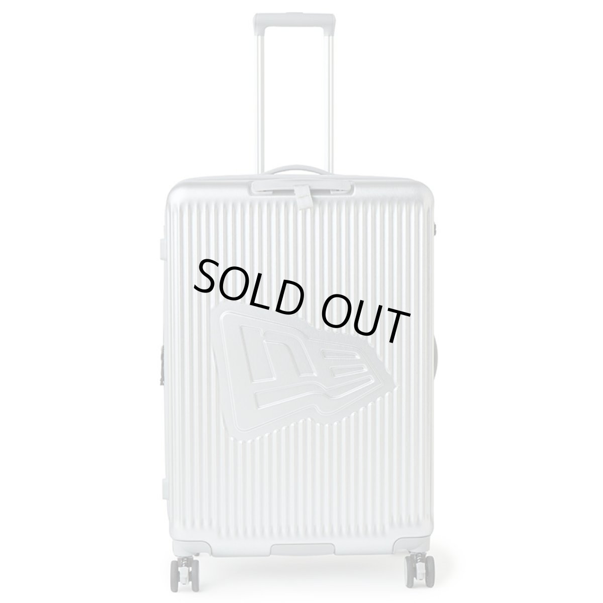 画像2: NEWERA（ニューエラ） “Wheel Carry Case 92-104L キャリーケース　Large シルバー” (2)