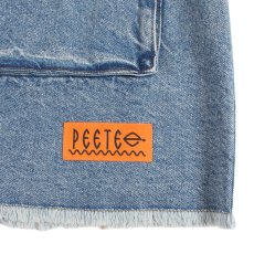 画像8: 【2026.04.07再入荷】PeeTee. (ピーティー) “LOVE AND PEACE CUTOFF DENIM JACKET” (8)