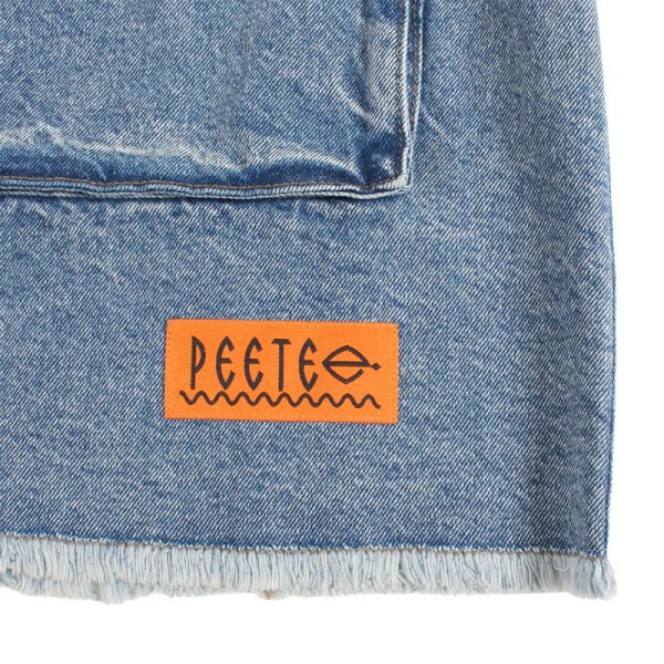 画像8: PeeTee. (ピーティー) “LOVE AND PEACE CUTOFF DENIM JACKET” (8)