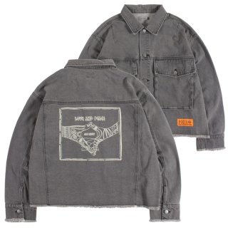 SODUK wavedenim jacket デニムベスト soduk（スドーク）の「wave denim jacket（デニムジャケット）」 - WEAR