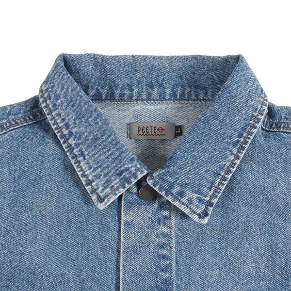 画像4: PeeTee. (ピーティー) “LOVE AND PEACE CUTOFF DENIM JACKET” (4)