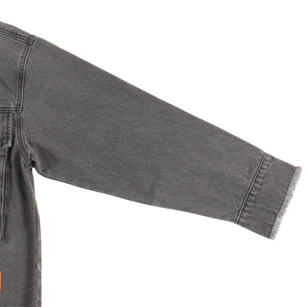 画像10: PeeTee. (ピーティー) “LOVE AND PEACE CUTOFF DENIM JACKET” (10)