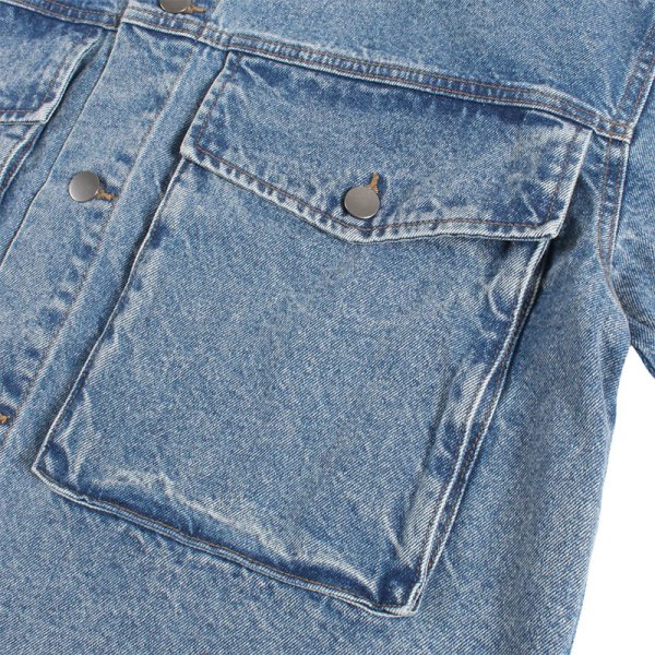 画像6: PeeTee. (ピーティー) “LOVE AND PEACE CUTOFF DENIM JACKET” (6)