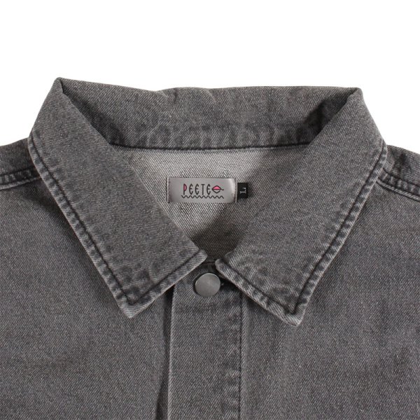 画像4: PeeTee. (ピーティー) “LOVE AND PEACE CUTOFF DENIM JACKET” (4)