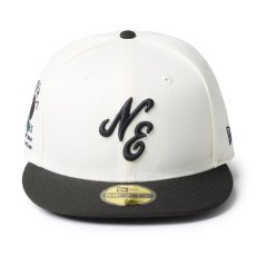 画像2: NEWERA（ニューエラ）“59FIFTY クラシックロゴ クローム/ブラック” (2)