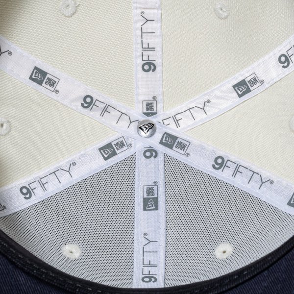 画像9: NEWERA（ニューエラ）“9FIFTY World Baseball Classic SAMURAI 漢字 クロームホワイト/ネイビー” (9)