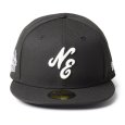 画像2: NEWERA（ニューエラ）“59FIFTY クラシックロゴ ブラック” (2)