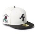 画像1: NEWERA（ニューエラ）“59FIFTY クラシックロゴ クローム/ブラック” (1)