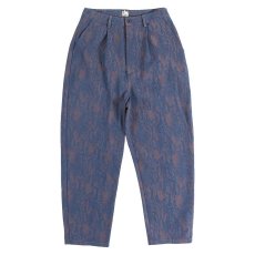 画像1: KINGSIZE（キングサイズ）“FADE JACQUARD TAPERED PANTS” (1)