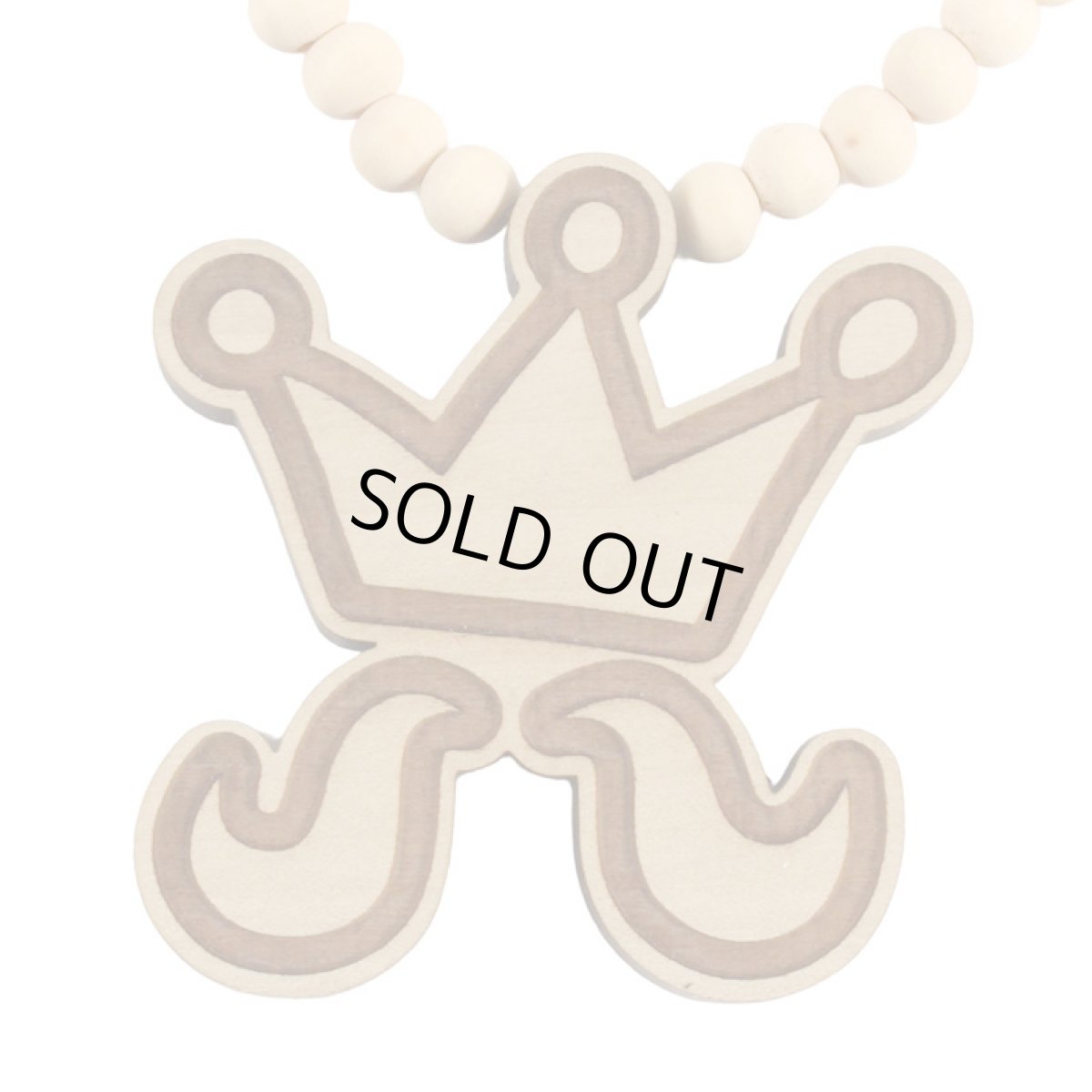 画像5: KINGSIZE（キングサイズ）“HiGE WOOD NECKLACE” (5)