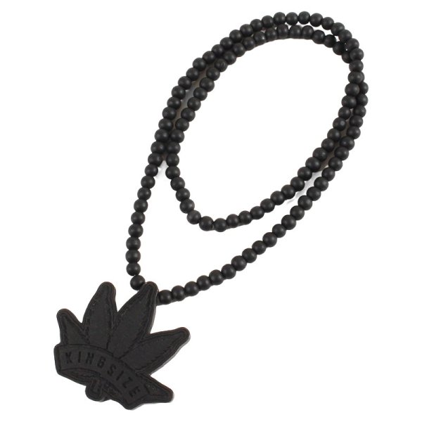 画像3: KINGSIZE（キングサイズ）“LEAF WOOD NECKLACE” (3)