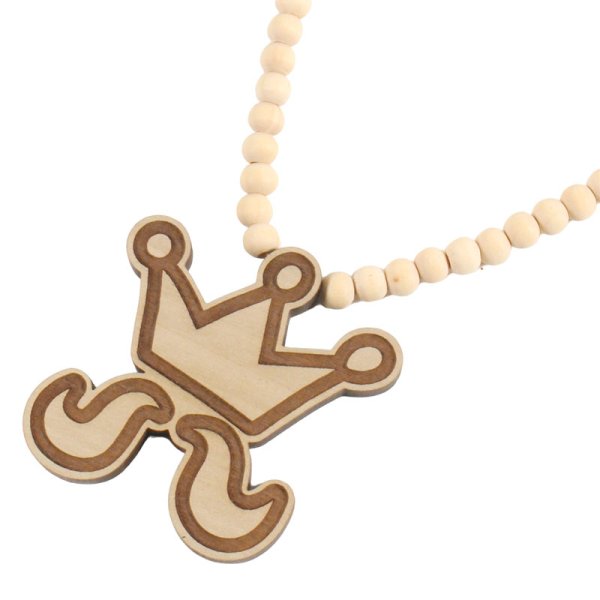 画像4: KINGSIZE（キングサイズ）“HiGE WOOD NECKLACE” (4)