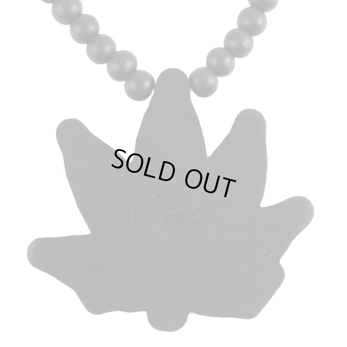 画像6: KINGSIZE（キングサイズ）“LEAF WOOD NECKLACE” (6)
