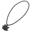 画像2: KINGSIZE（キングサイズ）“LEAF WOOD NECKLACE” (2)