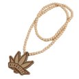 画像3: KINGSIZE（キングサイズ）“LEAF WOOD NECKLACE” (3)