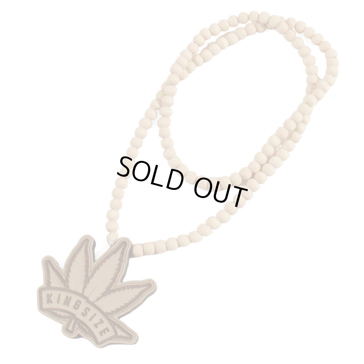 画像3: KINGSIZE（キングサイズ）“LEAF WOOD NECKLACE” (3)