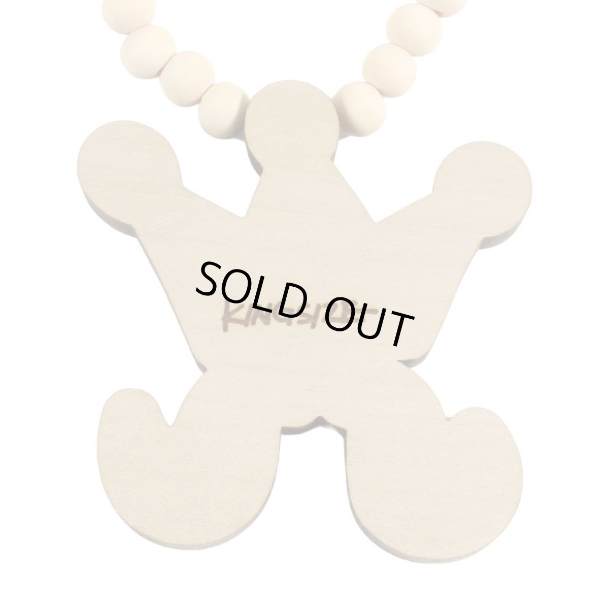 画像6: KINGSIZE（キングサイズ）“HiGE WOOD NECKLACE” (6)