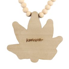 画像6: KINGSIZE（キングサイズ）“LEAF WOOD NECKLACE” (6)