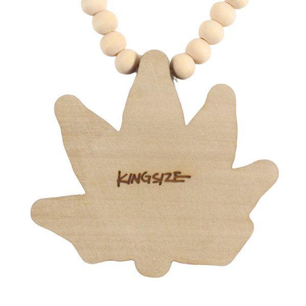 画像6: KINGSIZE（キングサイズ）“LEAF WOOD NECKLACE” (6)