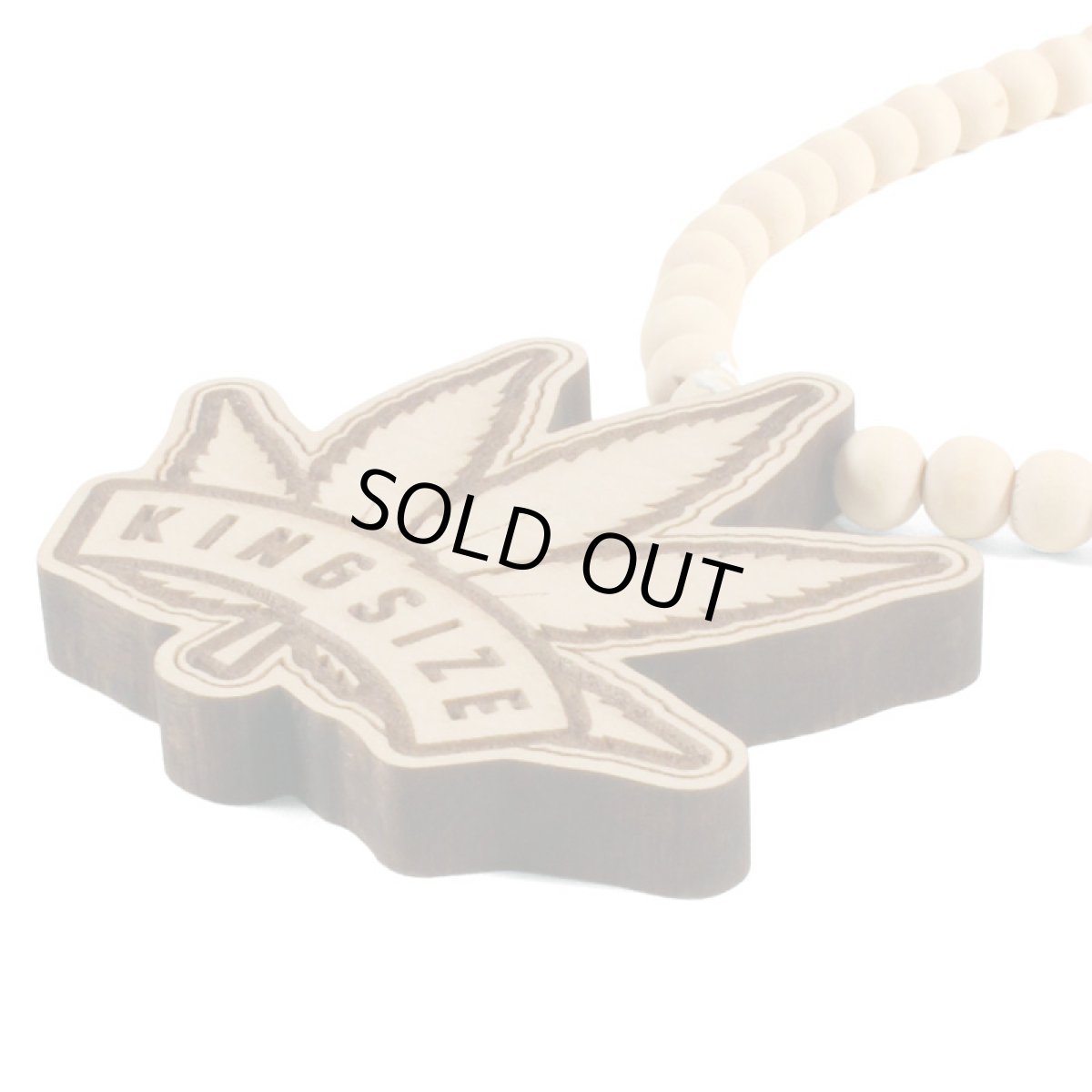 画像7: KINGSIZE（キングサイズ）“LEAF WOOD NECKLACE” (7)