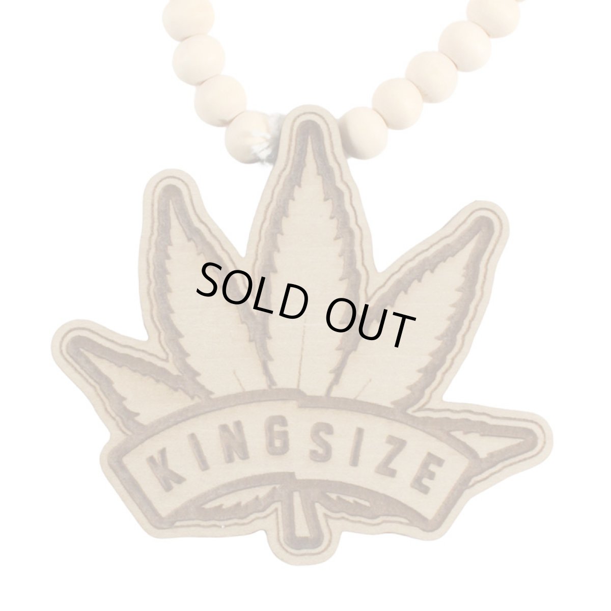 画像5: KINGSIZE（キングサイズ）“LEAF WOOD NECKLACE” (5)