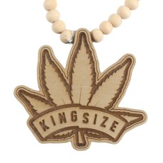 画像5: KINGSIZE（キングサイズ）“LEAF WOOD NECKLACE” (5)