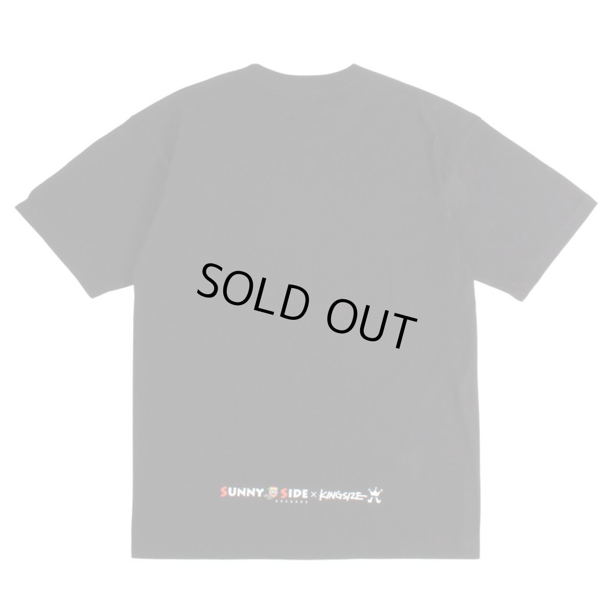 画像2: 【2026.04.03再入荷】KINGSIZE（キングサイズ）x SUNNY SIDE RECORDS “KS / SUNNY SIDE TEE” (2)