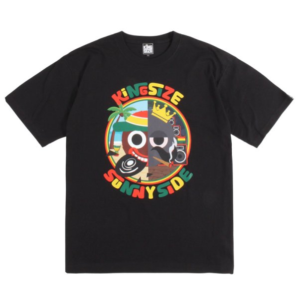 画像1: KINGSIZE（キングサイズ）x SUNNY SIDE RECORDS “KS / SUNNY SIDE TEE” (1)