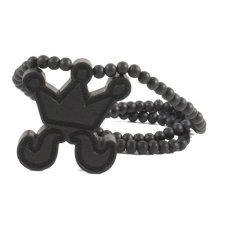 画像1: KINGSIZE（キングサイズ）“HiGE WOOD NECKLACE” (1)