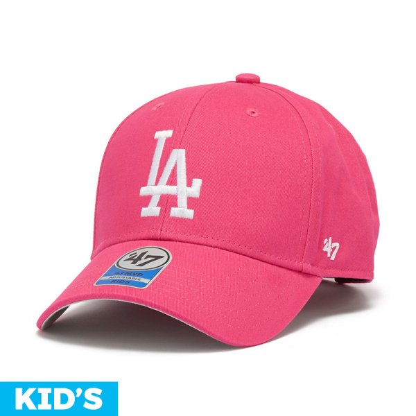 画像1: 【キッズ】'47 (フォーティーセブン) “DODGERS KIDS '47 MVP MAGENTA” (1)