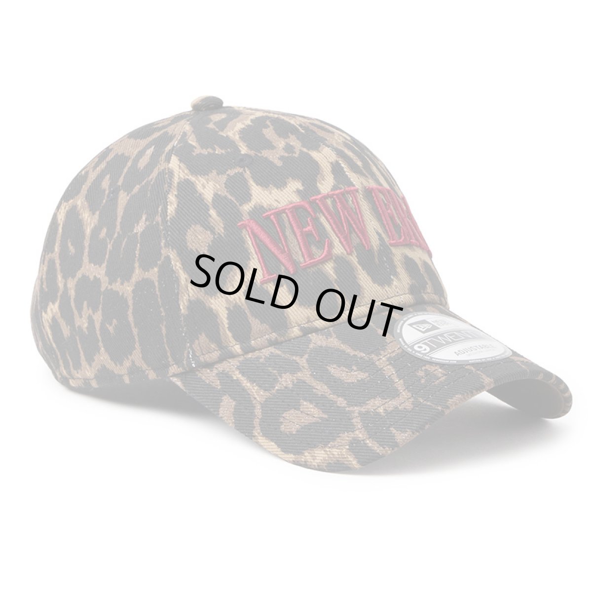 画像3: NEWERA（ニューエラ）“9TWENTY Leopard ブラウン レッド” (3)