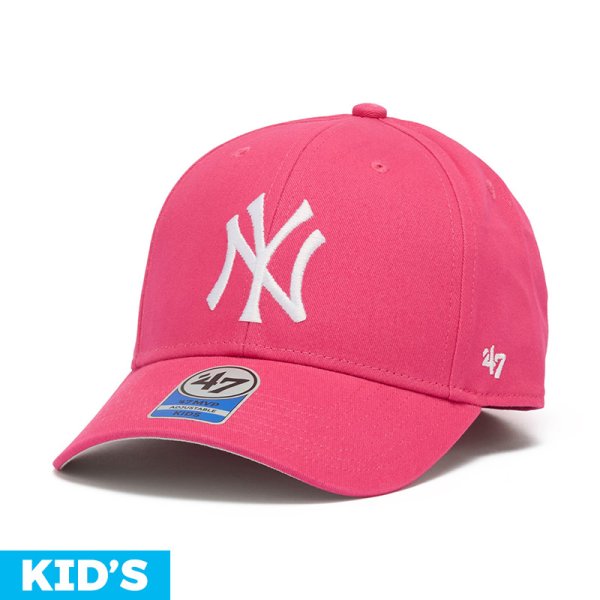 画像1: 【キッズ】'47 (フォーティーセブン) “YANKEES KIDS '47 MVP MAGENTA” (1)