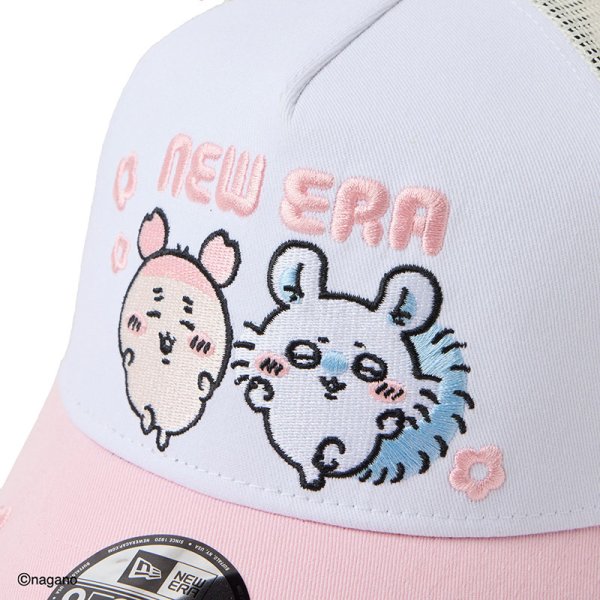 画像8: 【キッズ】NEWERA（ニューエラ）“Youth 9FORTY A-Frame トラッカー ちいかわ / モモンガ・古本屋 ピンク” (8)