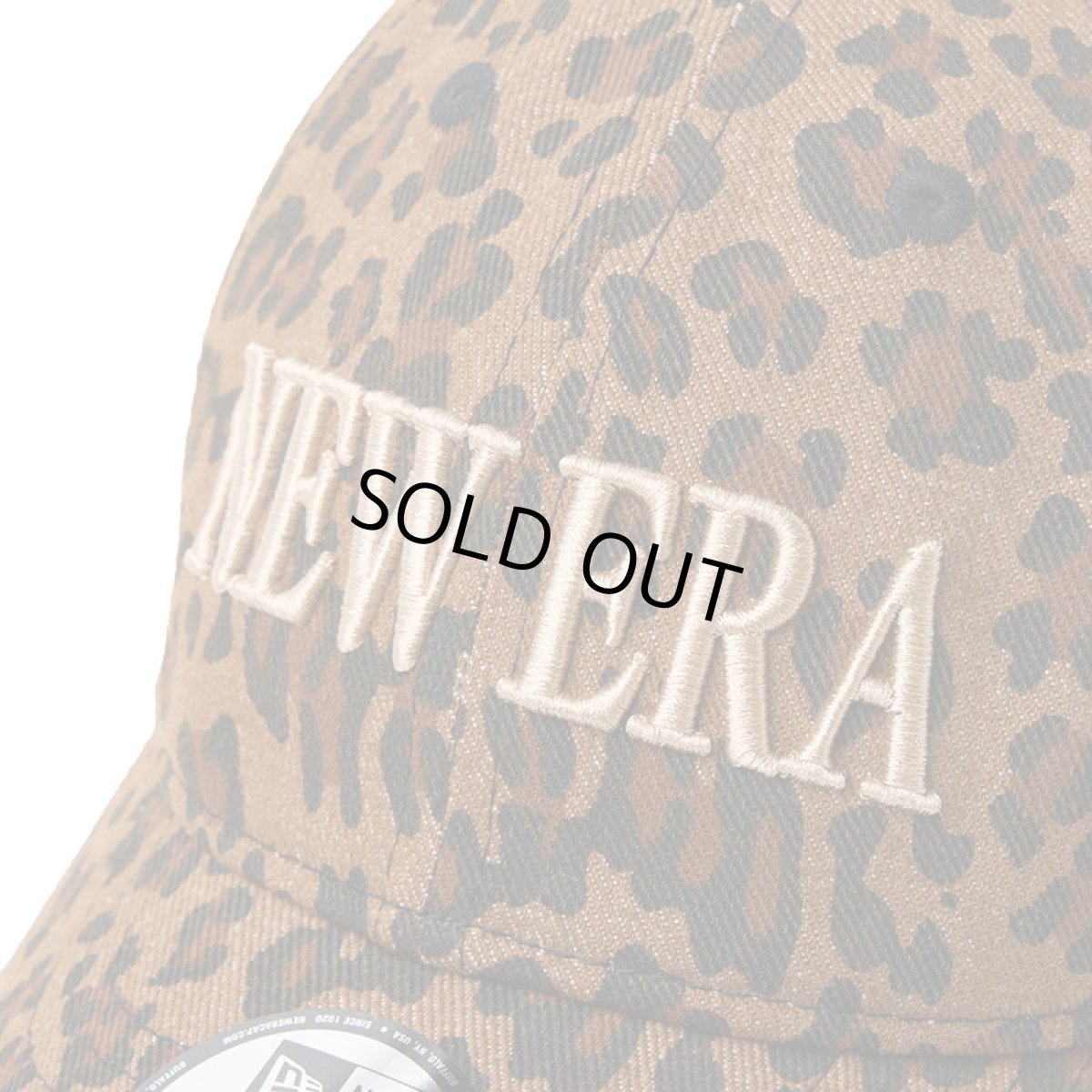 画像8: 【キッズ】NEWERA（ニューエラ）“Youth 9TWENTY Leopard ブラウン ベージュ” (8)