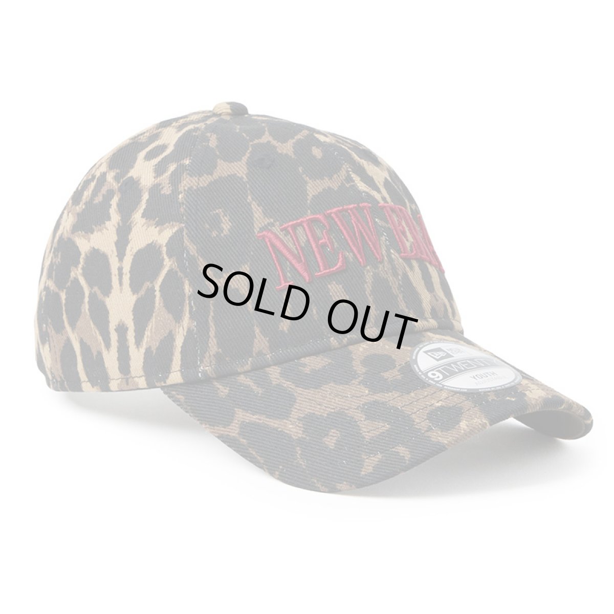 画像3: 【キッズ】NEWERA（ニューエラ）“Youth 9TWENTY Leopard ブラウン レッド” (3)
