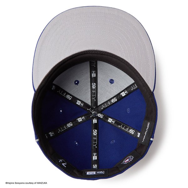 画像7: NEWERA（ニューエラ）“59FIFTY HAJIME SORAYAMA TPUロゴ ロサンゼルス・ドジャース ダークロイヤル” (7)