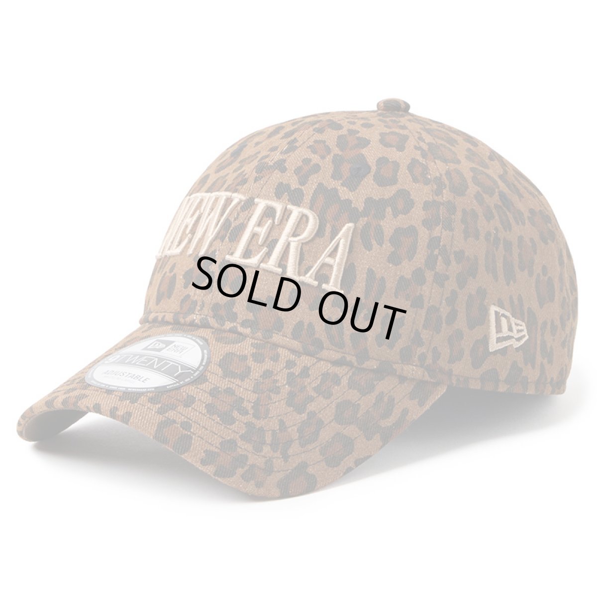 画像1: NEWERA（ニューエラ）“9TWENTY Leopard ブラウン ベージュ” (1)