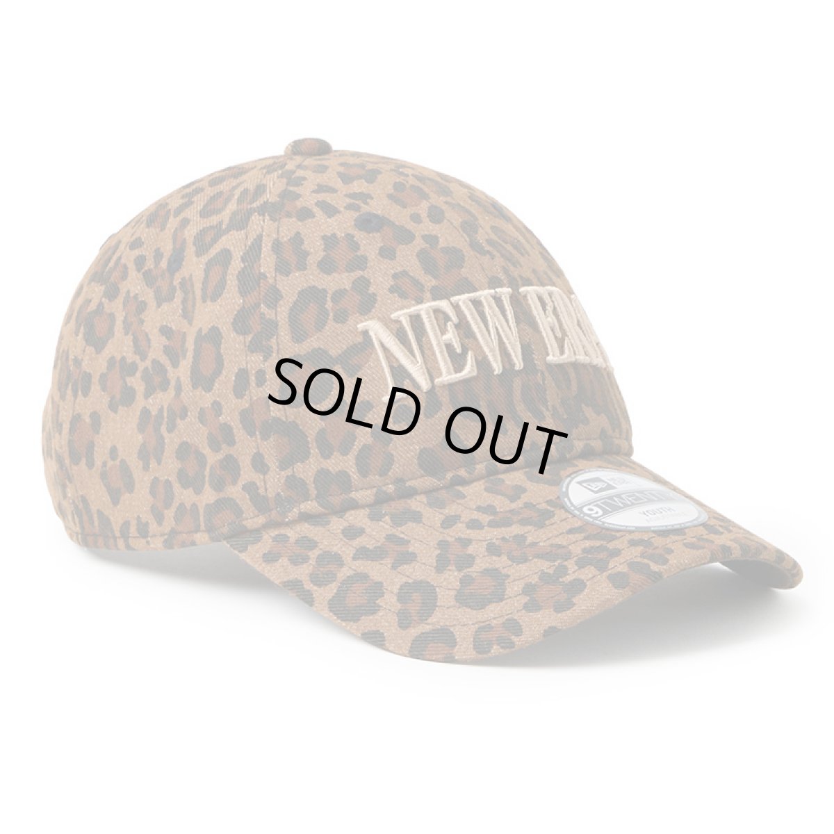 画像3: 【キッズ】NEWERA（ニューエラ）“Youth 9TWENTY Leopard ブラウン ベージュ” (3)