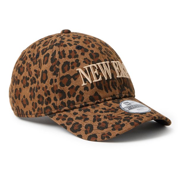 画像3: 【キッズ】NEWERA（ニューエラ）“Youth 9TWENTY Leopard ブラウン ベージュ” (3)