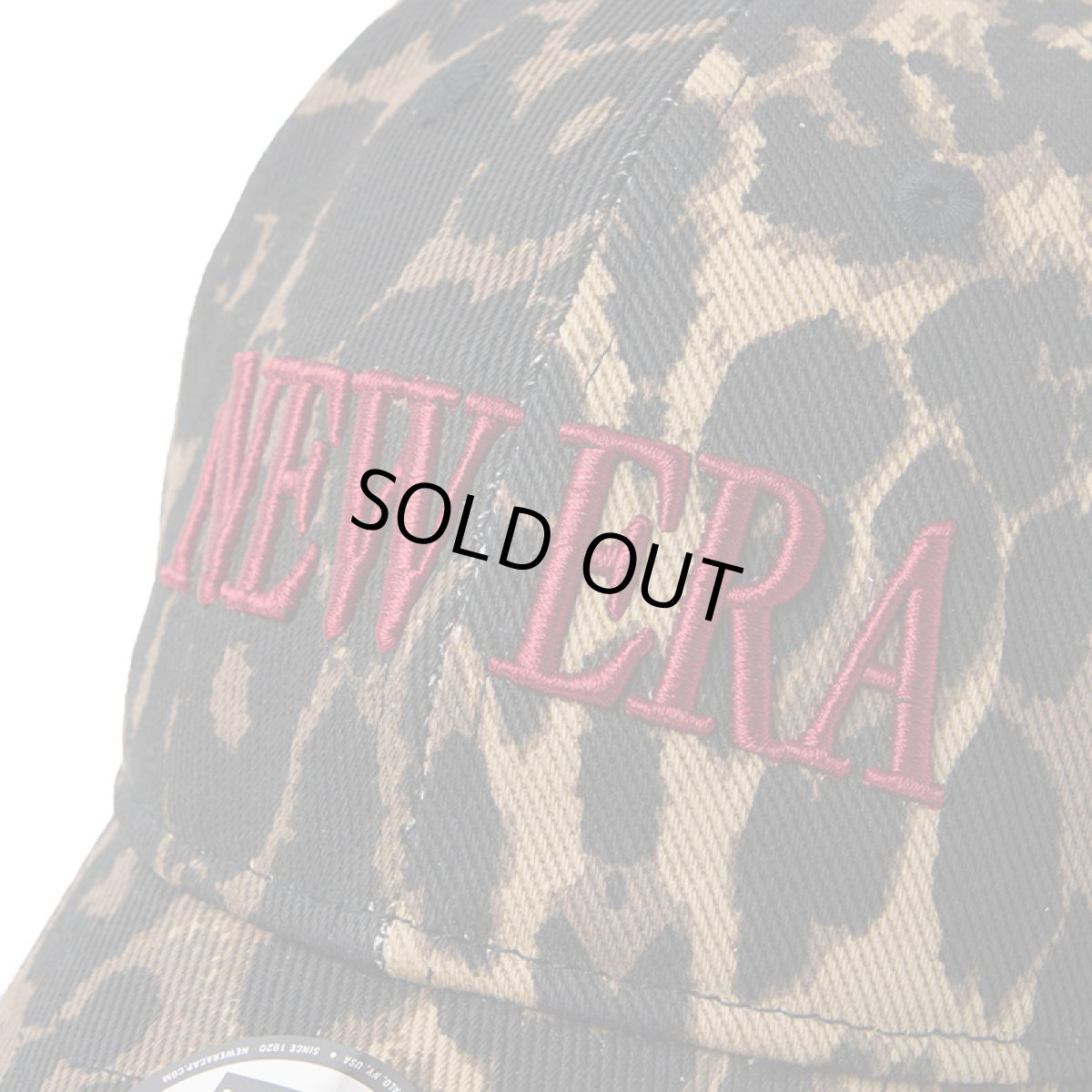 画像8: 【キッズ】NEWERA（ニューエラ）“Youth 9TWENTY Leopard ブラウン レッド” (8)