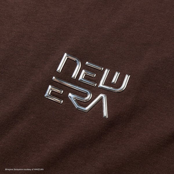 画像4: NEWERA（ニューエラ）“半袖 オーバーサイズド コットン Tシャツ HAJIME SORAYAMA サンディエゴ・パドレス　TPU+グリッタープリント ブラウン” (4)